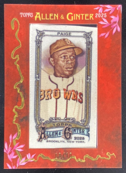 2024 Topps Allen & Ginter Satchel Paige trading card