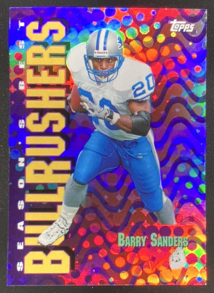 1999 Topps Barry Sanders #SB4 trading card
