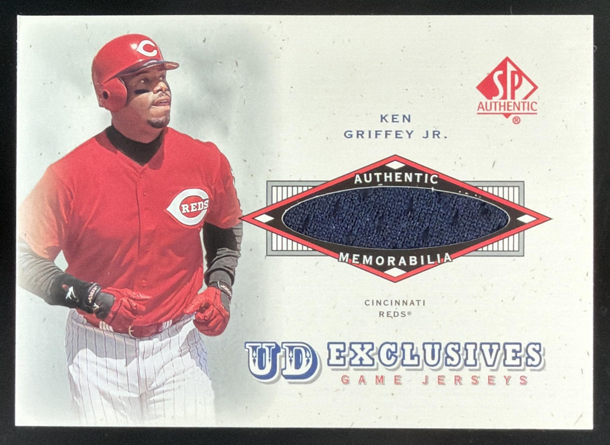 2001 SP Authentic UD Exclusives Ken Griffey Jr. trading card