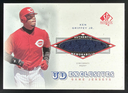 2001 SP Authentic UD Exclusives Ken Griffey Jr. trading card