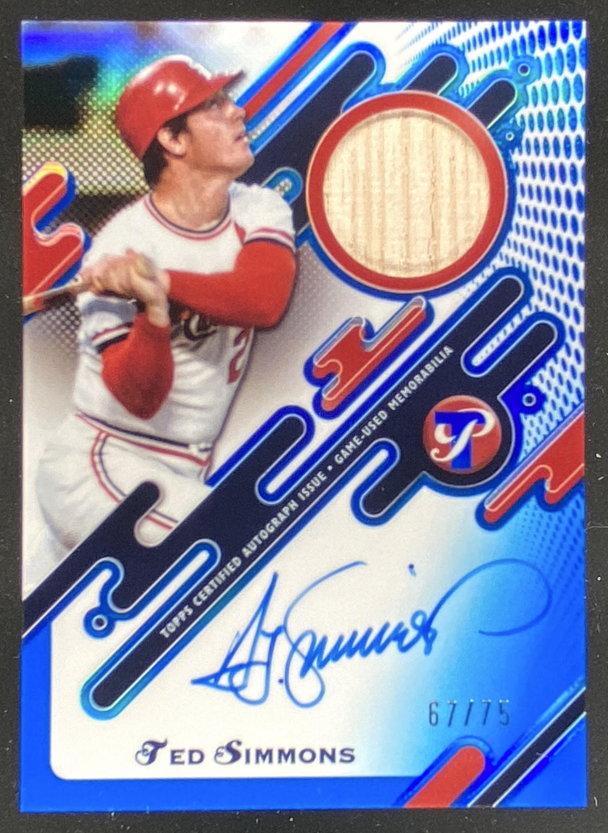 2025 Topps Pristine Ted Simmons #PPAR-TSS trading card