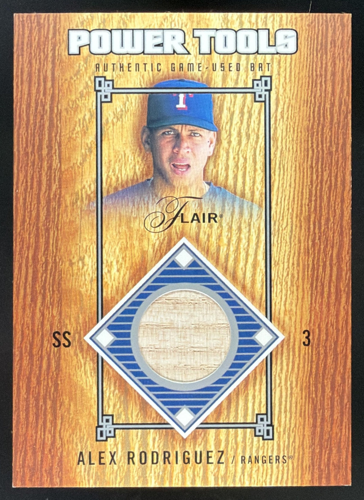 2003 Flair Power Tools Alex Rodriguez trading card