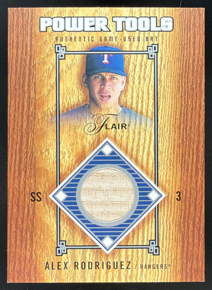 2003 Flair Power Tools Alex Rodriguez trading card
