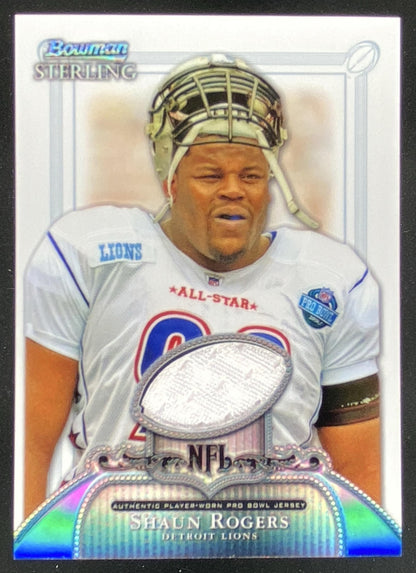 2006 Bowman Sterling Shaun Rogers #BS-SR trading card
