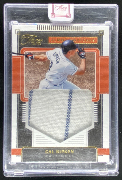 2022 Panini Three and Two Cal Ripken Jr. trading card