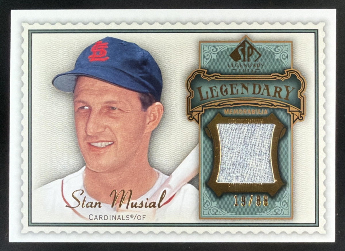 2009 SP Legendary Cuts Stan Musial trading card