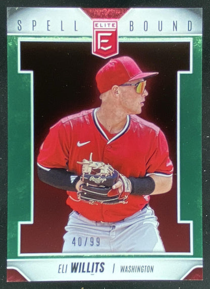 2026 Panini Donruss Elite Eli Willits #23 trading card