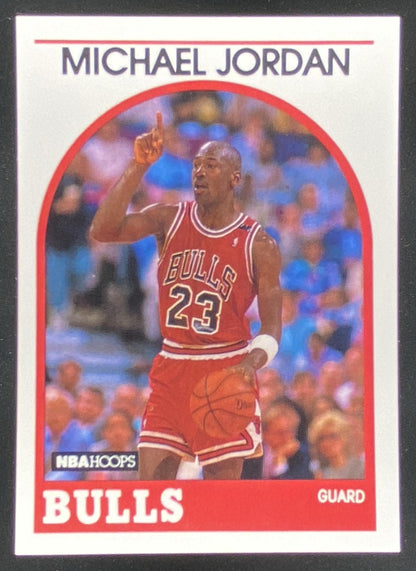 1989 Hoops Michael Jordan #200 trading card