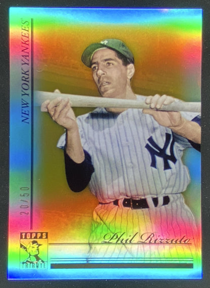 2010 Topps Tribute Phil Rizzuto #32 trading card