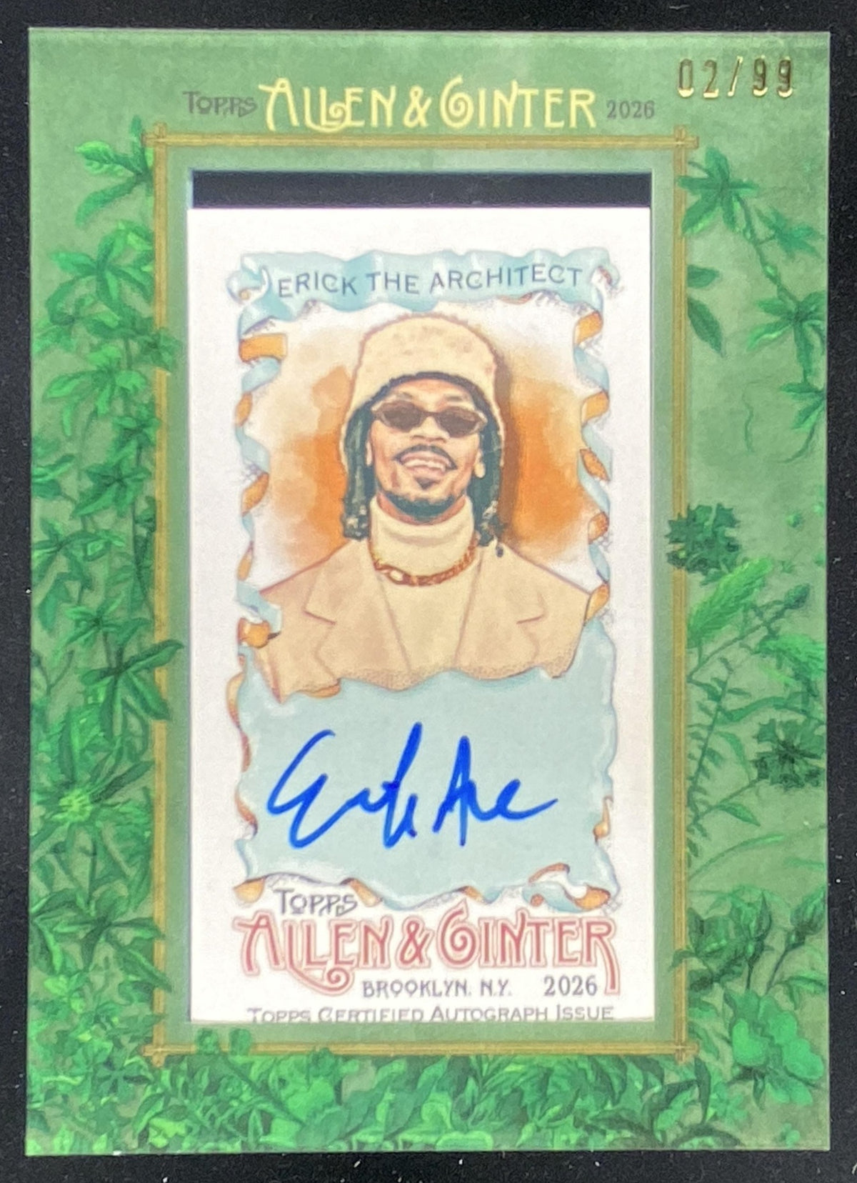 2026 Topps Allen & Ginter Erick the Architect #MA-ETA trading card