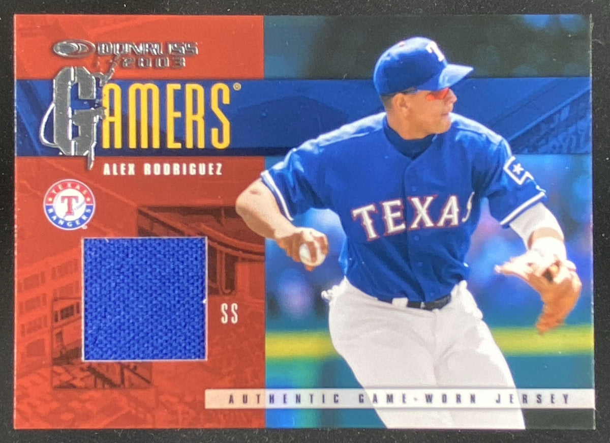 2003 Donruss Rookies & Traded Alex Rodriguez trading card