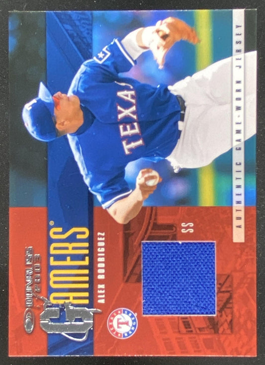 2003 Donruss Rookies & Traded Alex Rodriguez trading card