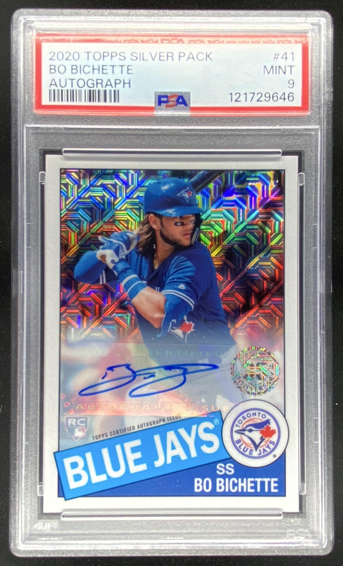 2020 Topps Bo Bichette #41 trading card