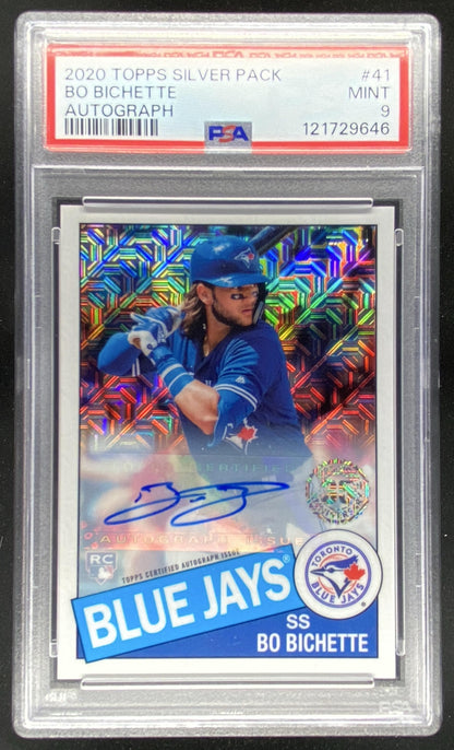 2020 Topps Bo Bichette #41 trading card
