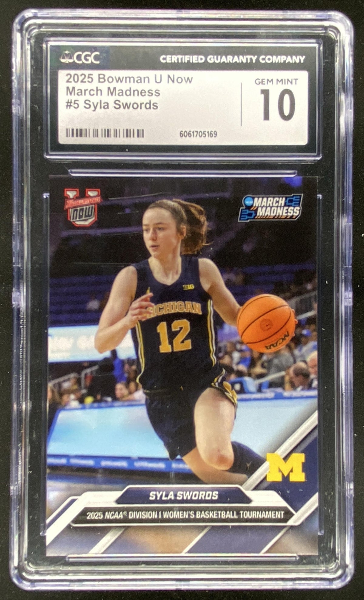 2024 Bowman University Syla Swords #5 trading card