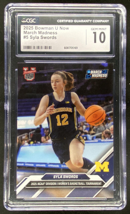 2024 Bowman University Syla Swords #5 trading card