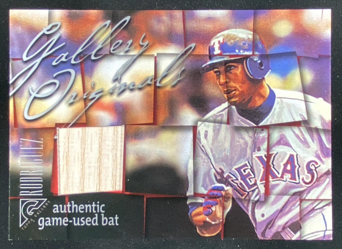 2003 Topps Gallery Alex Rodriguez trading card