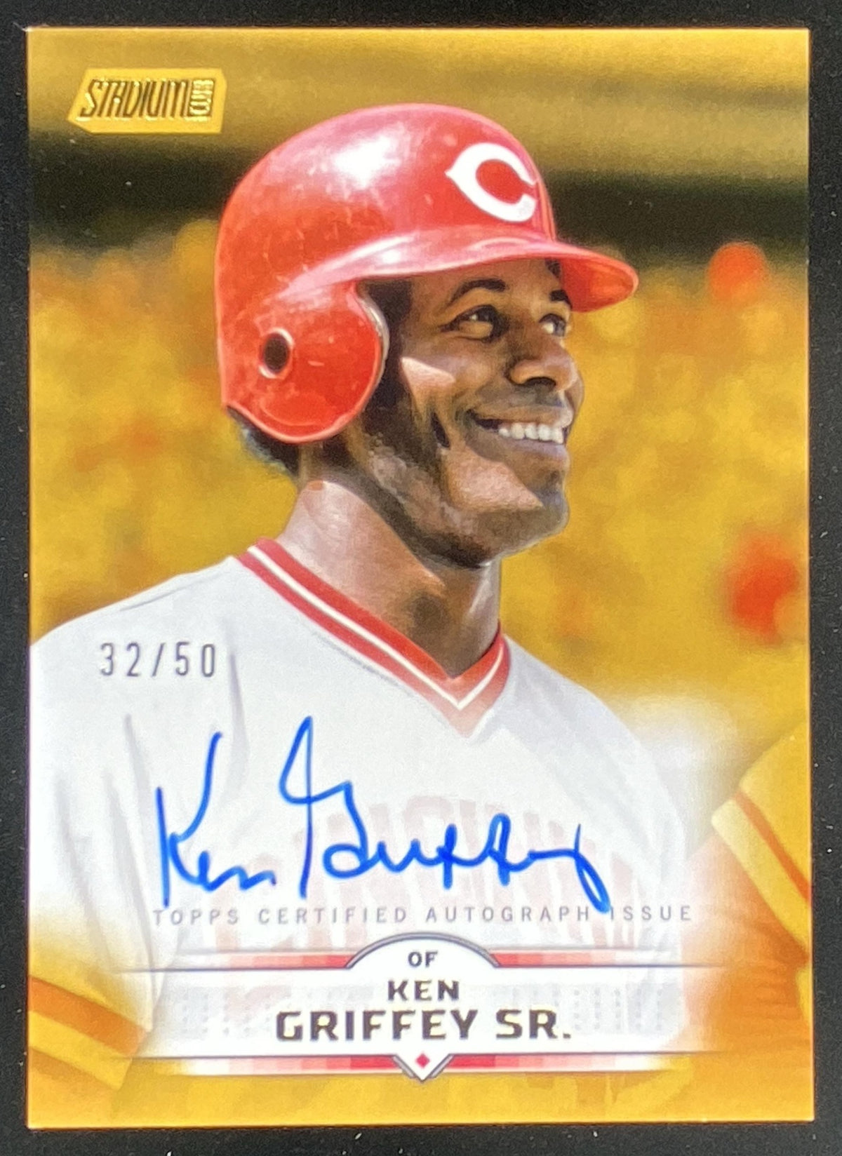 2025 Topps Stadium Club Ken Griffey Sr. #SCBA-KG trading card
