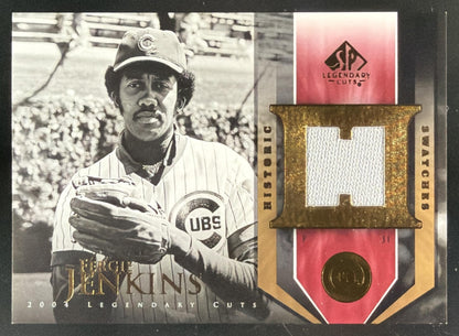 2004 SP Legendary Cuts Historical Swatches Fergie Jenkins trading card