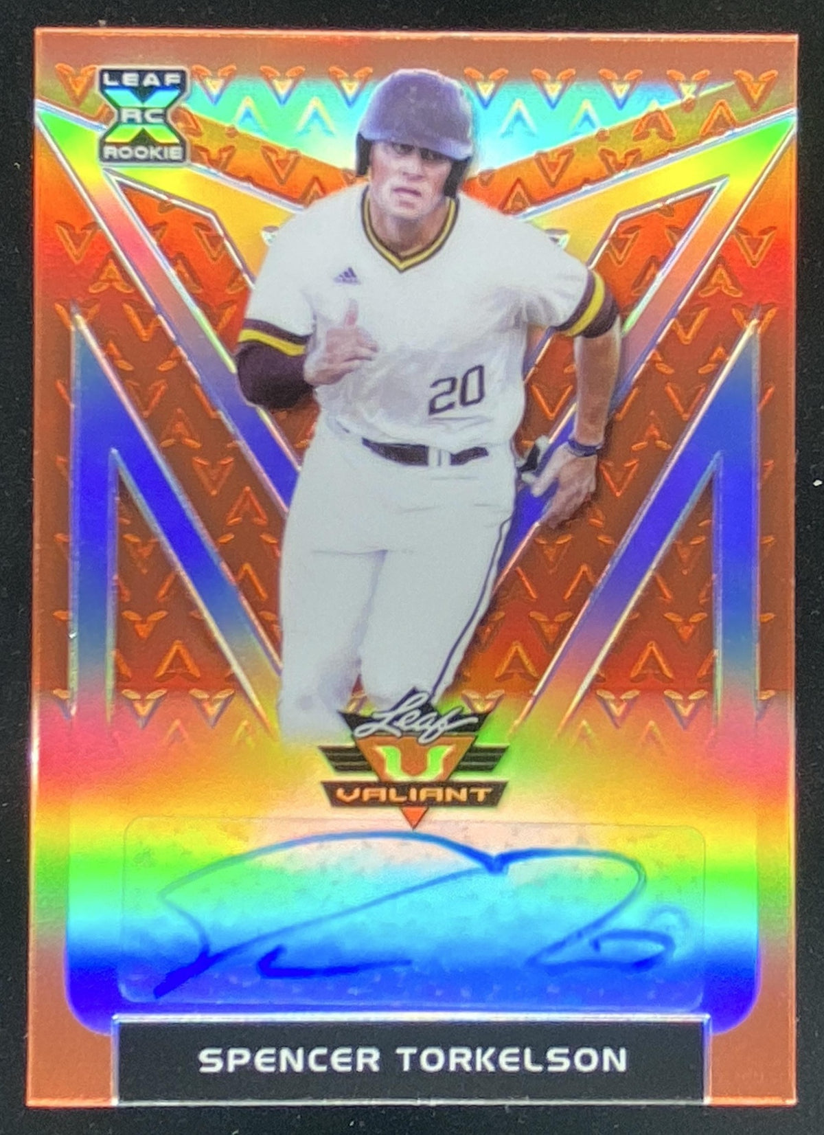 2020 Leaf Valiant Spencer Torkelson trading card