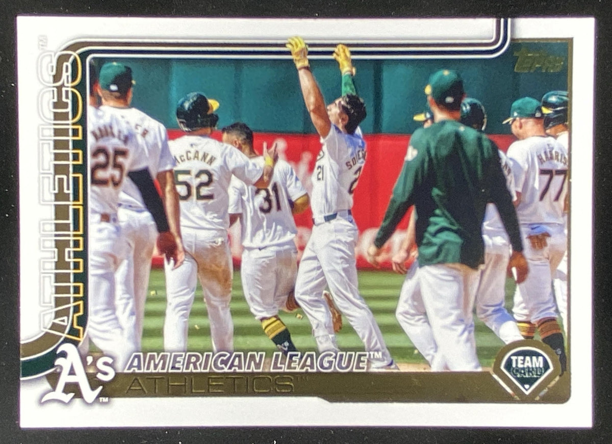 2025 Topps Athletics #594 trading card