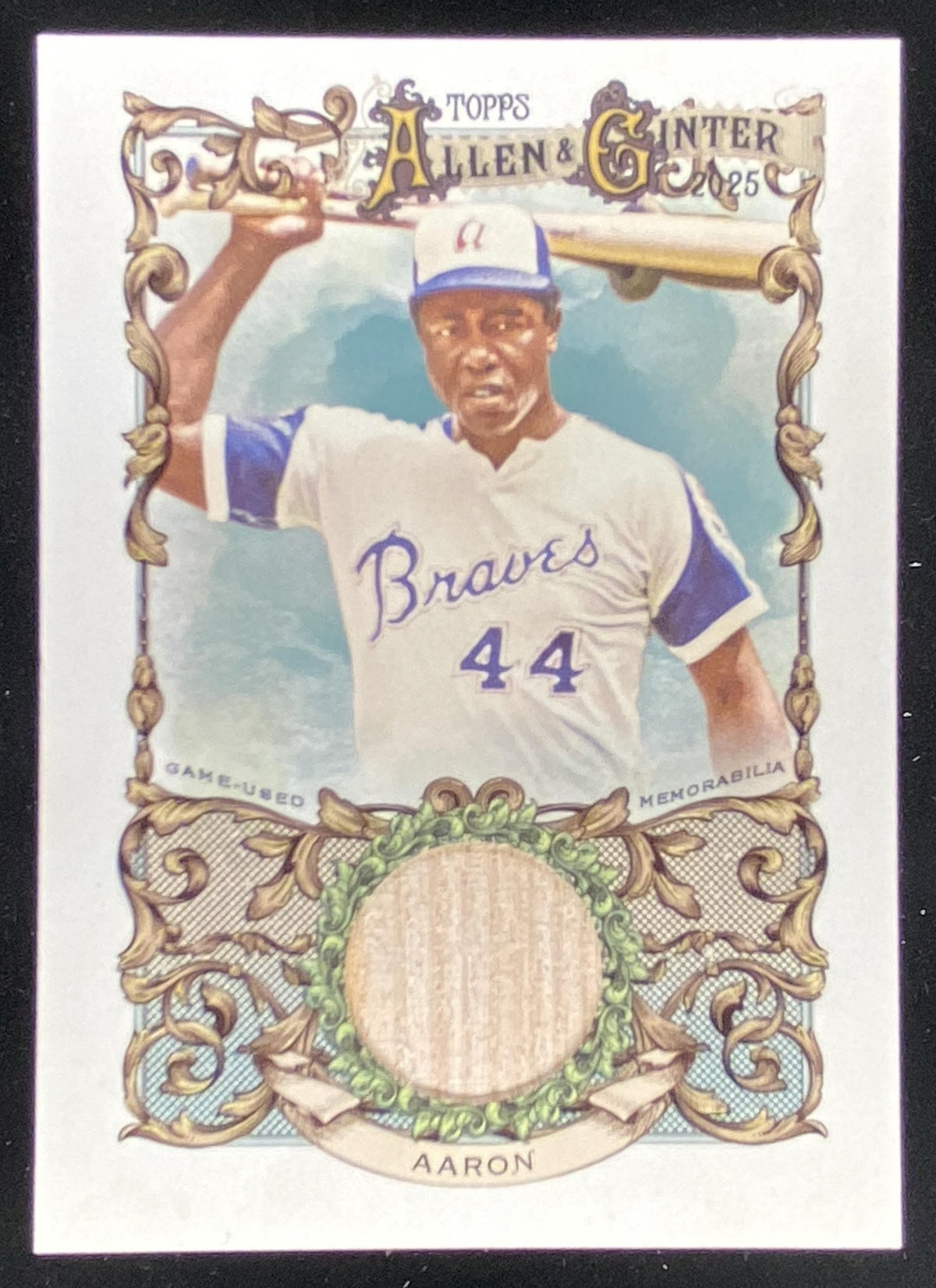 2025 Topps Allen & Ginter Hank Aaron #AGR-HA trading card