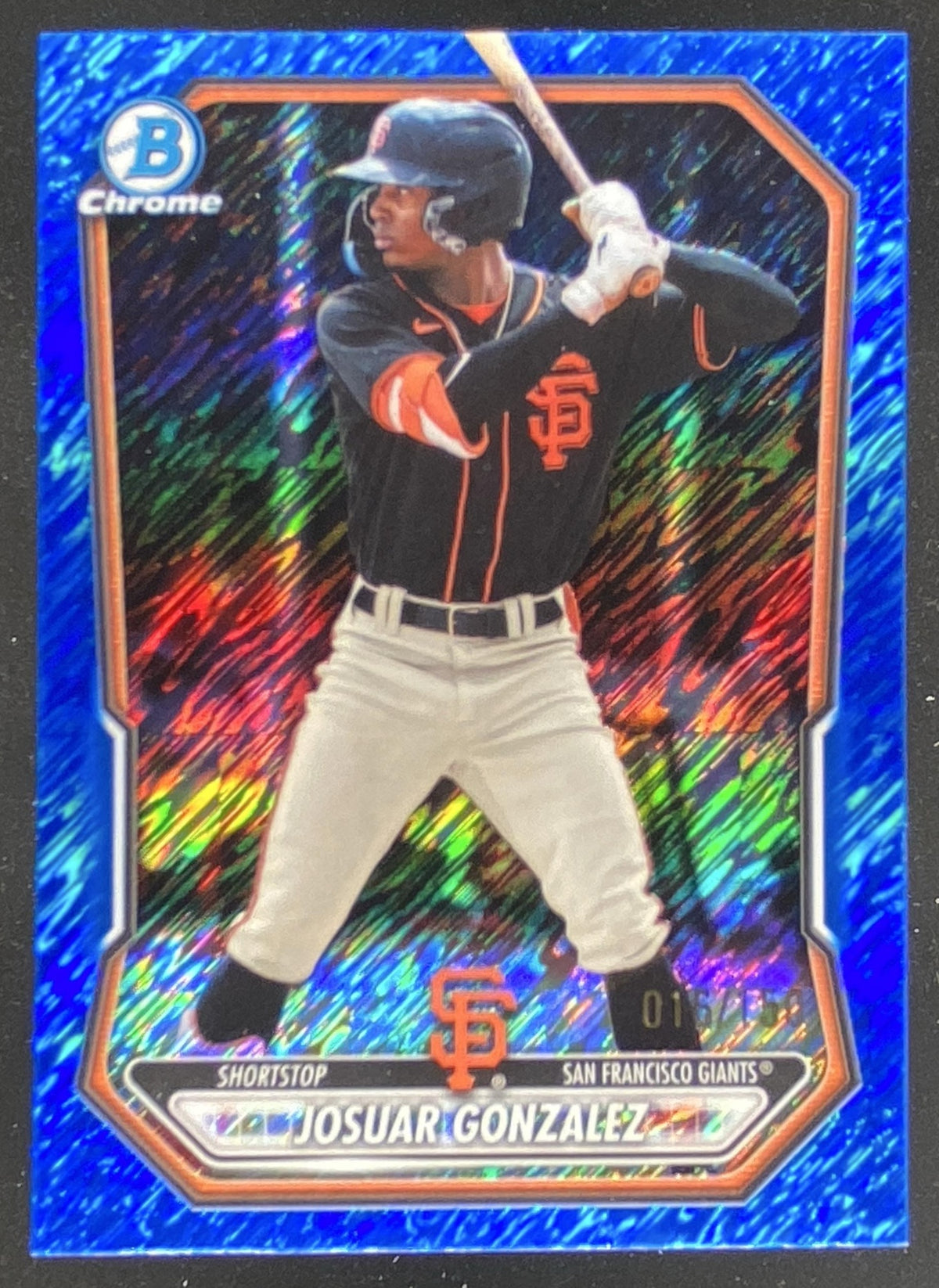 2026 Bowman Josuar Gonzalez #BCP-56 trading card