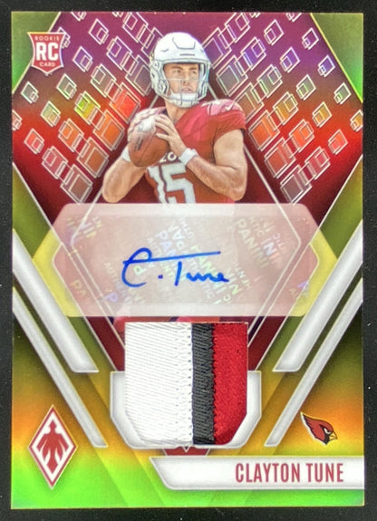 2023 Panini Phoenix Clayton Tune #RAJ-CT trading card