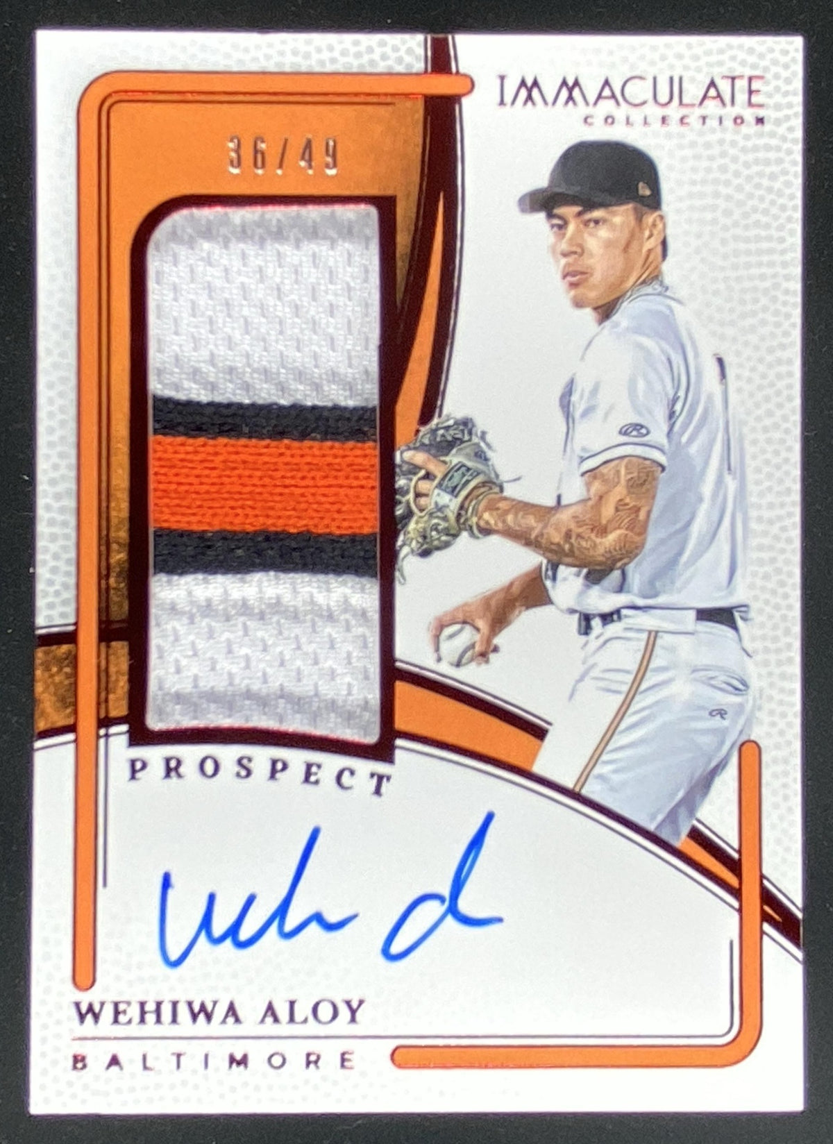 2026 Panini Immaculate Collection Wehiwa Aloy #PPA-WA trading card