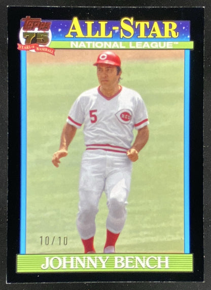 2026 Topps Series 2 Johnny Bench #91AS-47 trading card