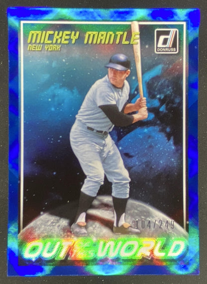 2018 Panini Donruss Mickey Mantle #OW7 trading card