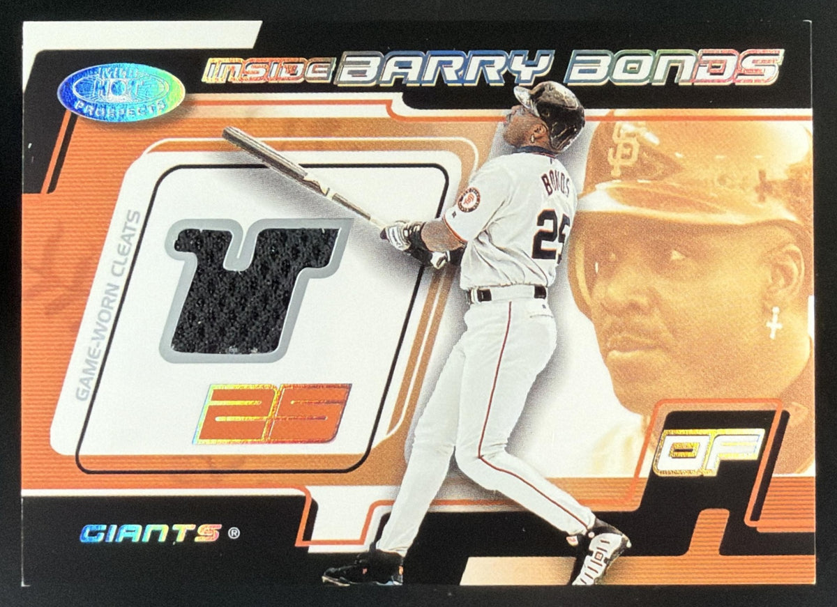 2002 Fleer Hot Prospects Barry Bonds trading card