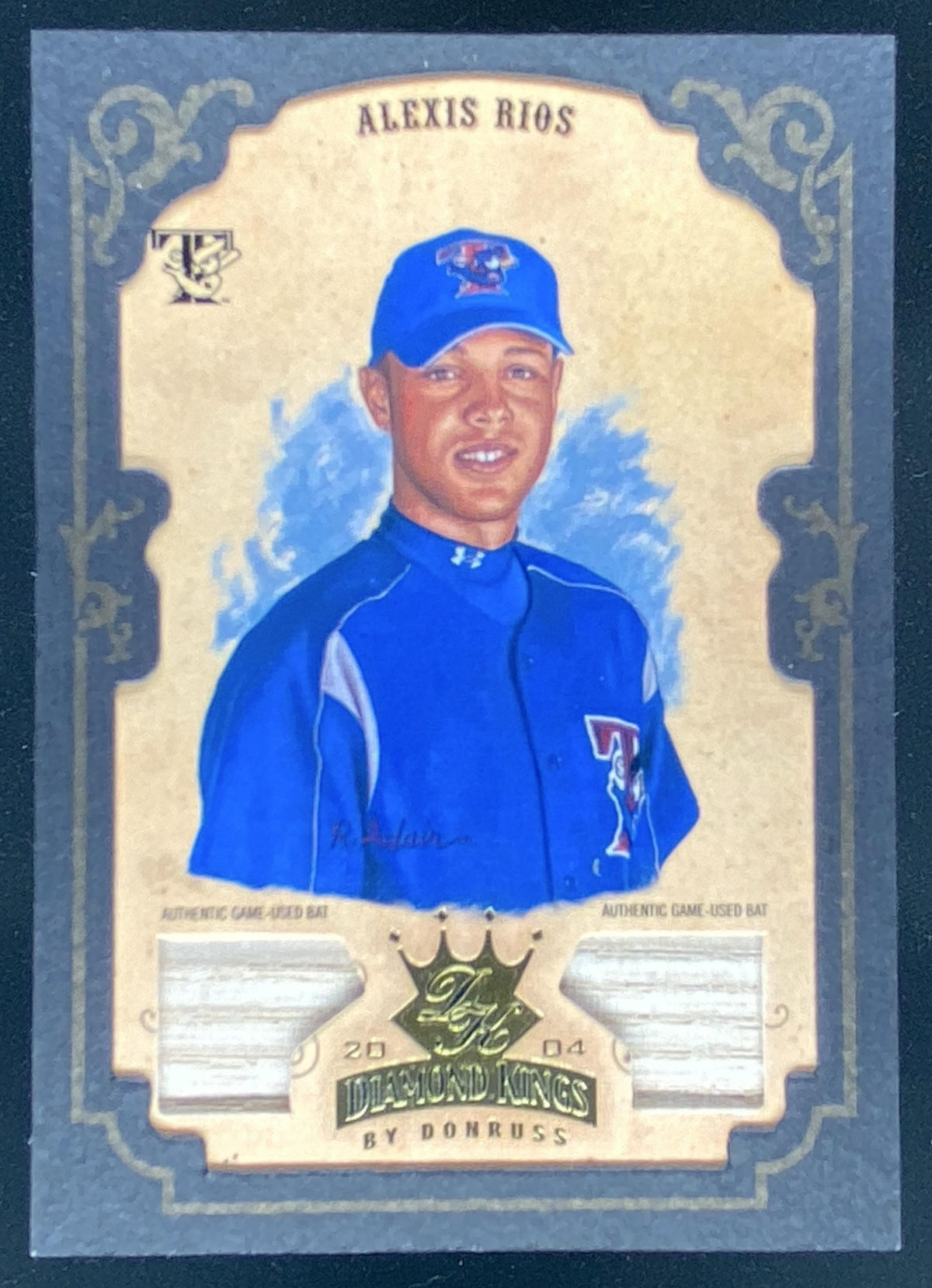 2004 Donruss Diamond Kings Alex Rios #51 trading card