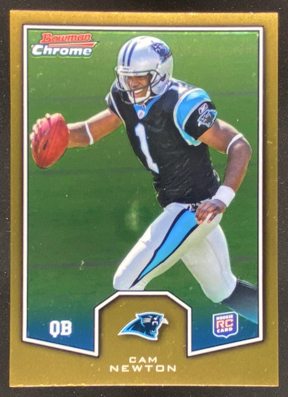 2011 Bowman Chrome Cam Newton #BCR-3 trading card