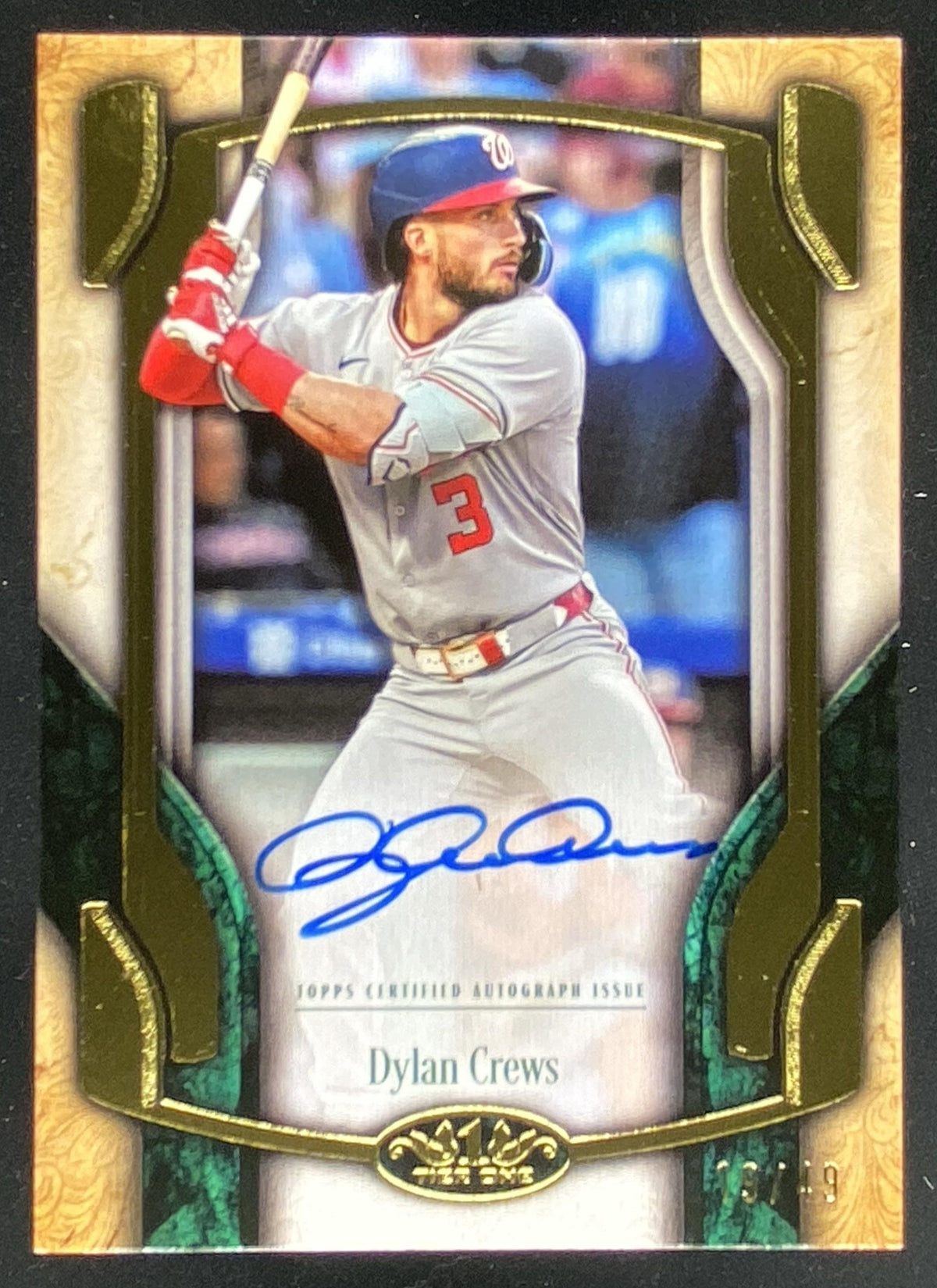 2026 Topps Tier One Dylan Crews #BOA-DCR trading card
