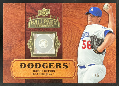 2008 Upper Deck Ballpark Collection Chad Billingsley trading card