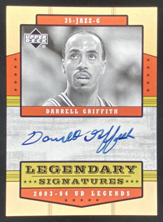 2003 Upper Deck Legends Darrell Griffith #LS-DG trading card