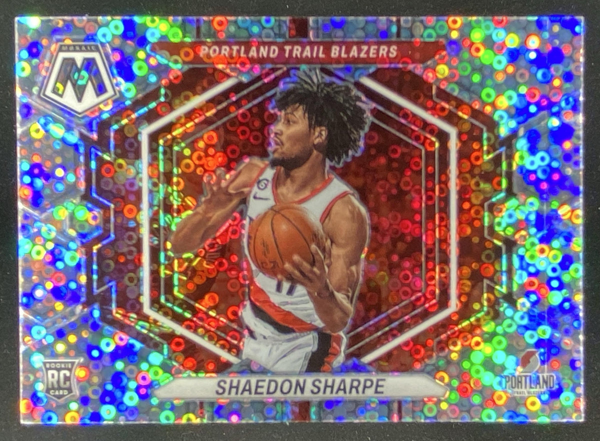 2022 Panini Mosaic Shaedon Sharpe #213 trading card