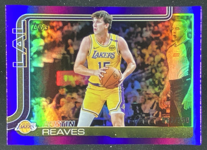 2025 Topps Austin Reaves trading card