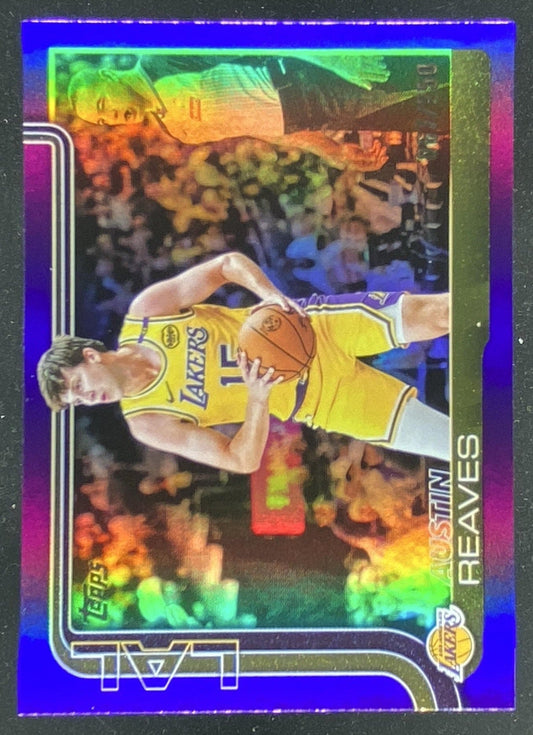2025 Topps Austin Reaves trading card