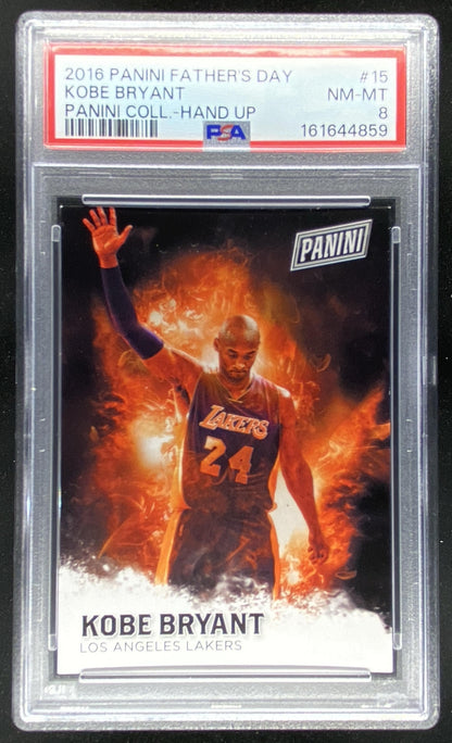 2016 Panini Father's Day Kobe Bryant #15 trading card