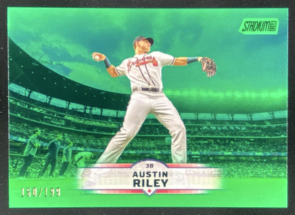2025 Topps Stadium Club Austin Riley #72 trading card