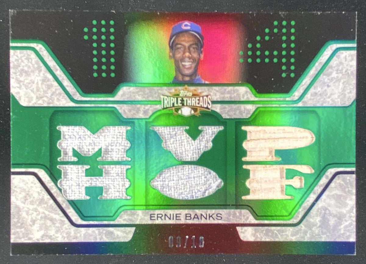 2008 Topps Triple Threads Ernie Banks #TTR-28 trading card