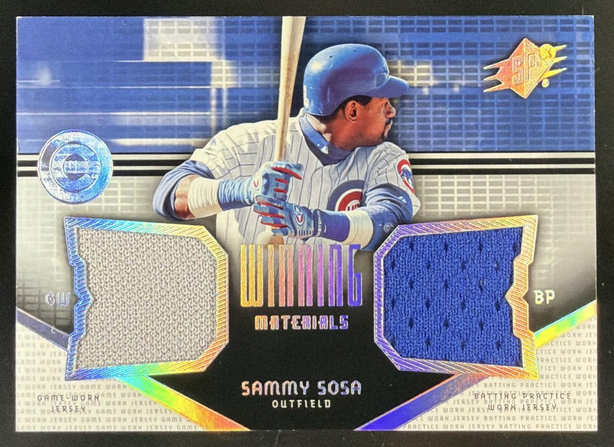 2004 SPx Sammy Sosa trading card