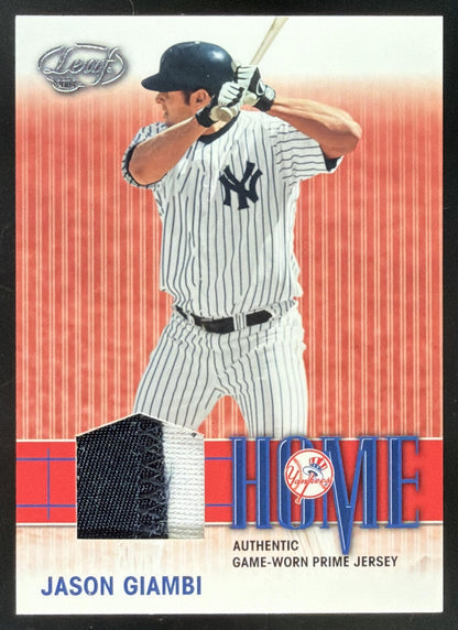 2004 Leaf Home Jason Giambi trading card