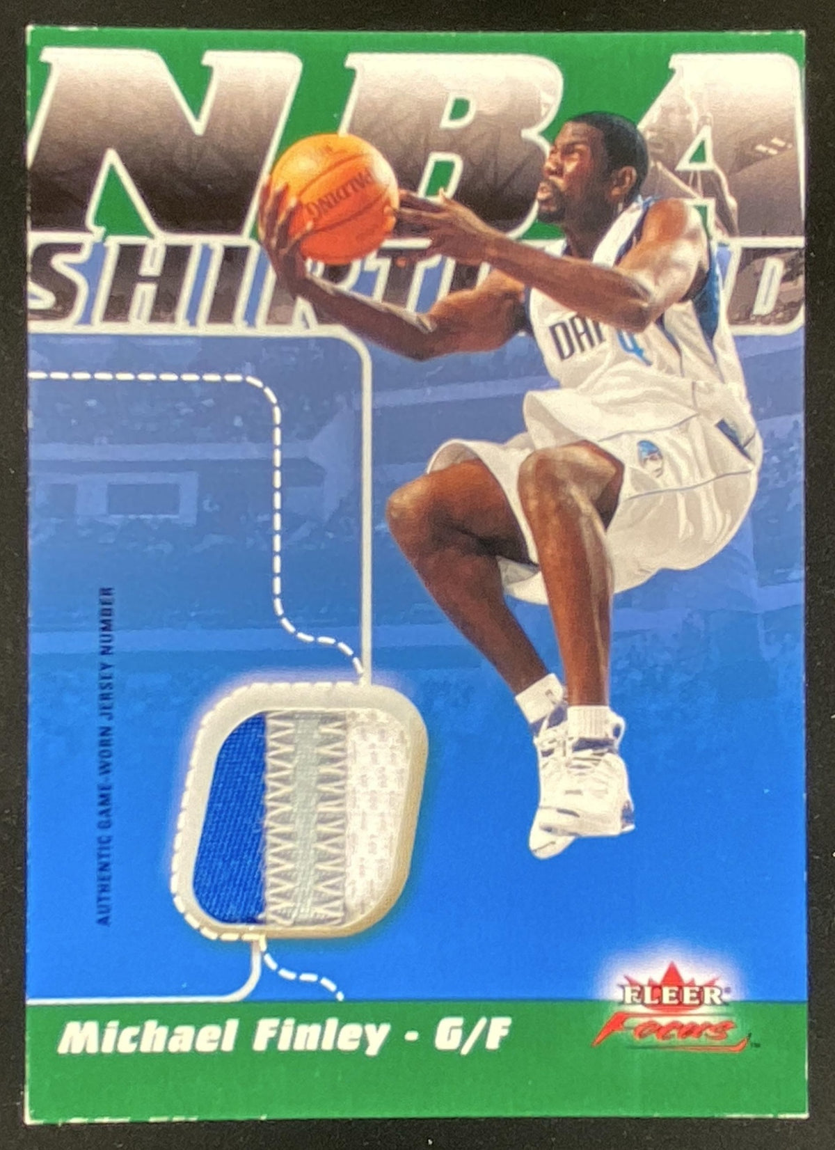 2003 Fleer Focus Michael Finley trading card