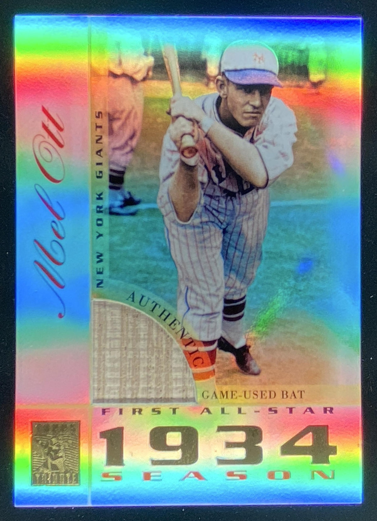 2003 Topps Tribute Perennial All-Star Edition Mel Ott #TR-MO trading card