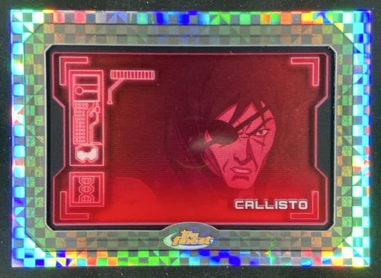 2025 Topps Finest X-Men '97 Callisto trading card