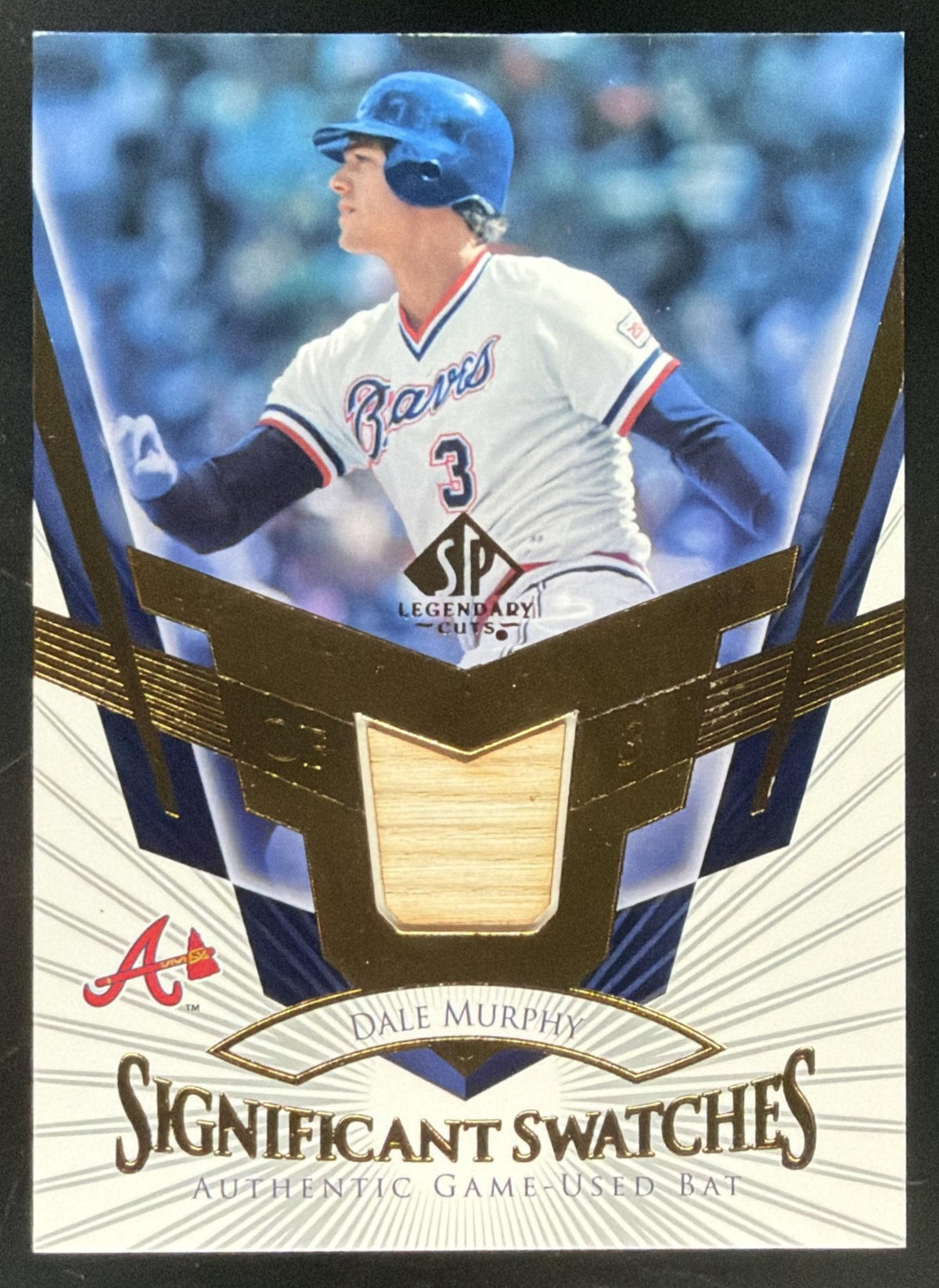 2004 SP Legendary Cuts Significant Swatches Dale Murphy trading card