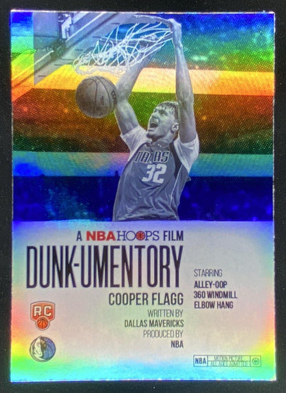 2025 Topps Hoops Cooper Flagg #D-11 trading card